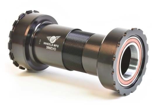 Wheels Manufacturing 386EVO Angular Contact Bottom Bracket for 24mm Shimano Cranks Wheels Manufacturing 386EVO Angular Contact Bottom Bracket for 24mm Shimano Cranks