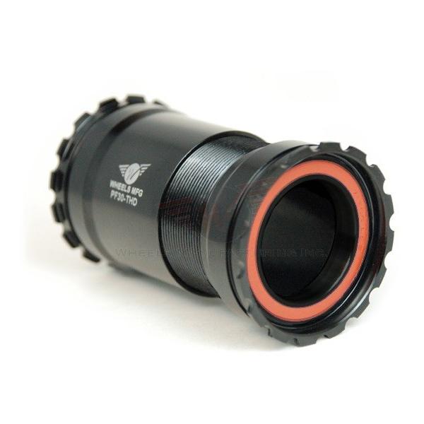 Wheels Manufacturing PF30 Threaded Zerø Ceramic Bottom Bracket Wheels Manufacturing PF30 Threaded Zerø Ceramic Bottom Bracket