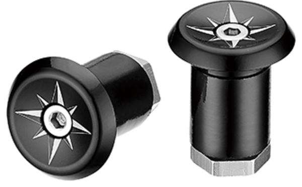 Ciclovation Premium VORTEX AL Bar End Plugs Ciclovation Premium VORTEX AL Bar End Plugs