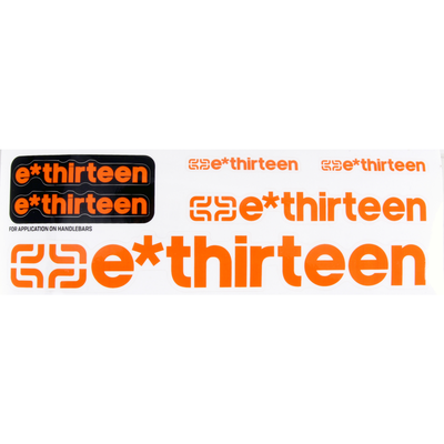 e*thirteen Race Handlebar Decal Kit