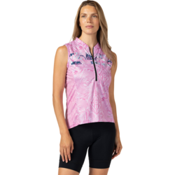Terry Breakaway Mesh Sleeveless Jersey